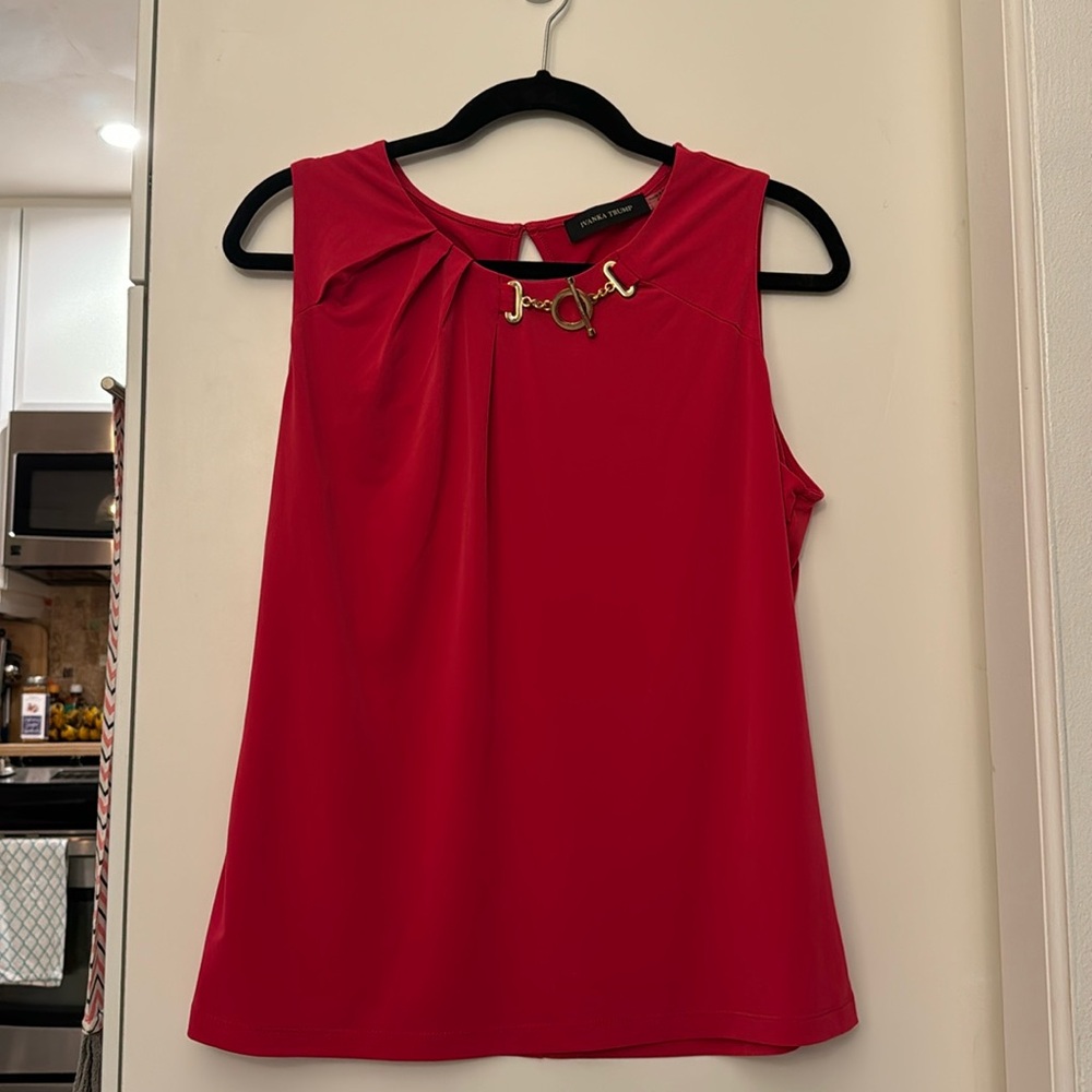 Ivanka Trump sleeveless top